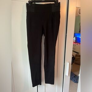 Black skinny work pants